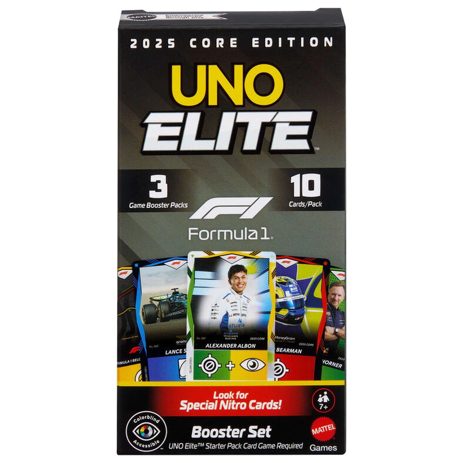 UNO Elite F1 Booster Pack gra karciana zdjęcie produktu