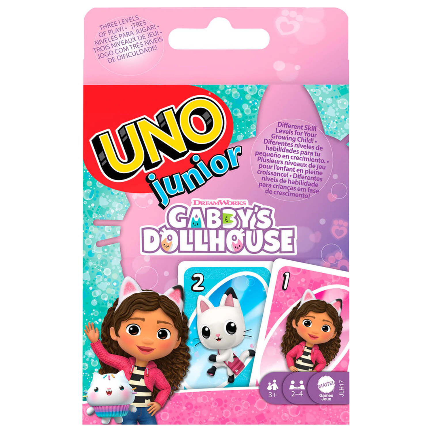 UNO Gabbys Dollhouse gra karciana zdjęcie produktu