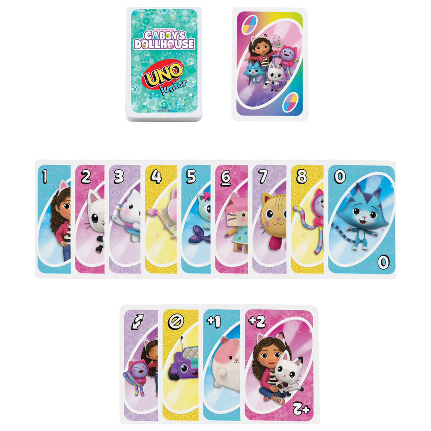 UNO Gabbys Dollhouse gra karciana zdjęcie produktu