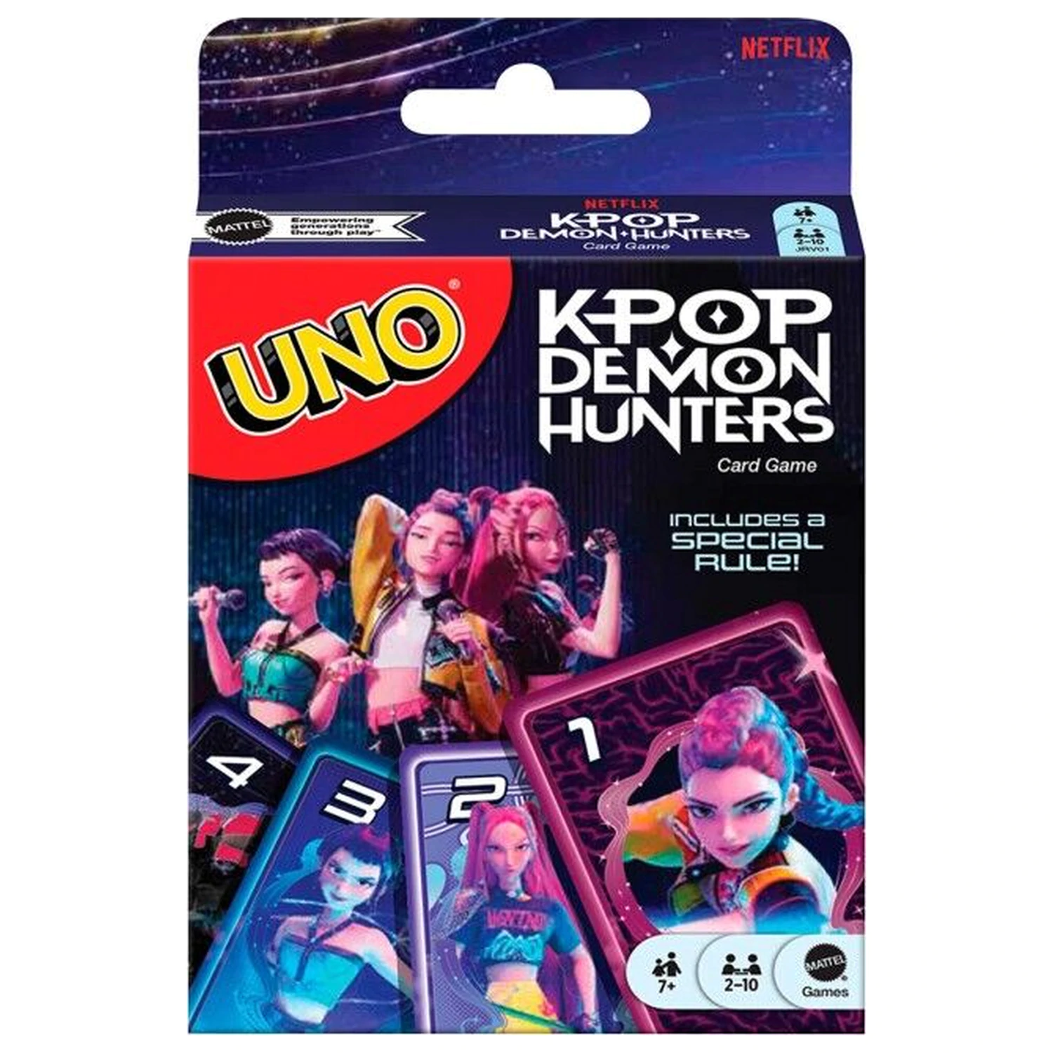 UNO K-Pop Demon Hunters gra karciana zdjęcie produktu