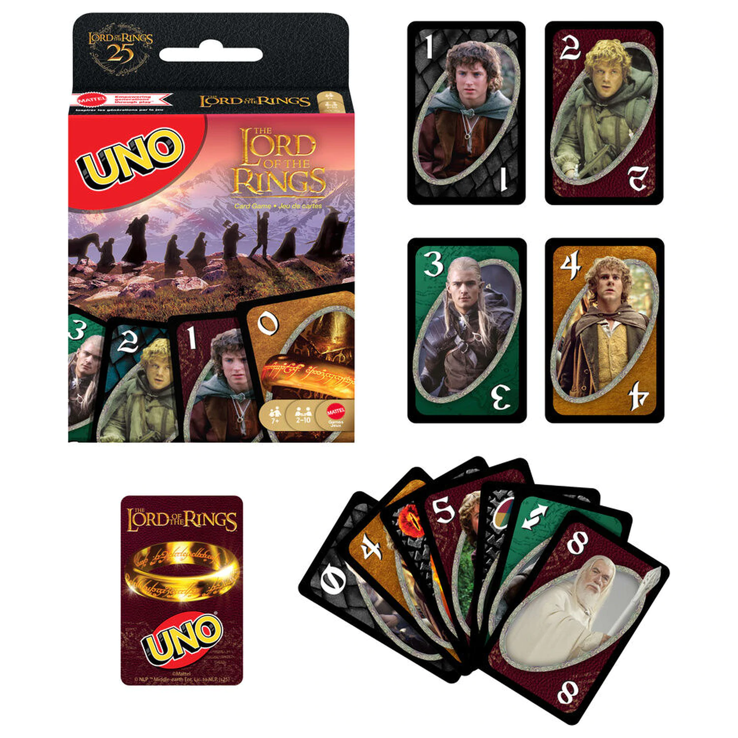 UNO Lord of the Rings gra karciana zdjęcie produktu
