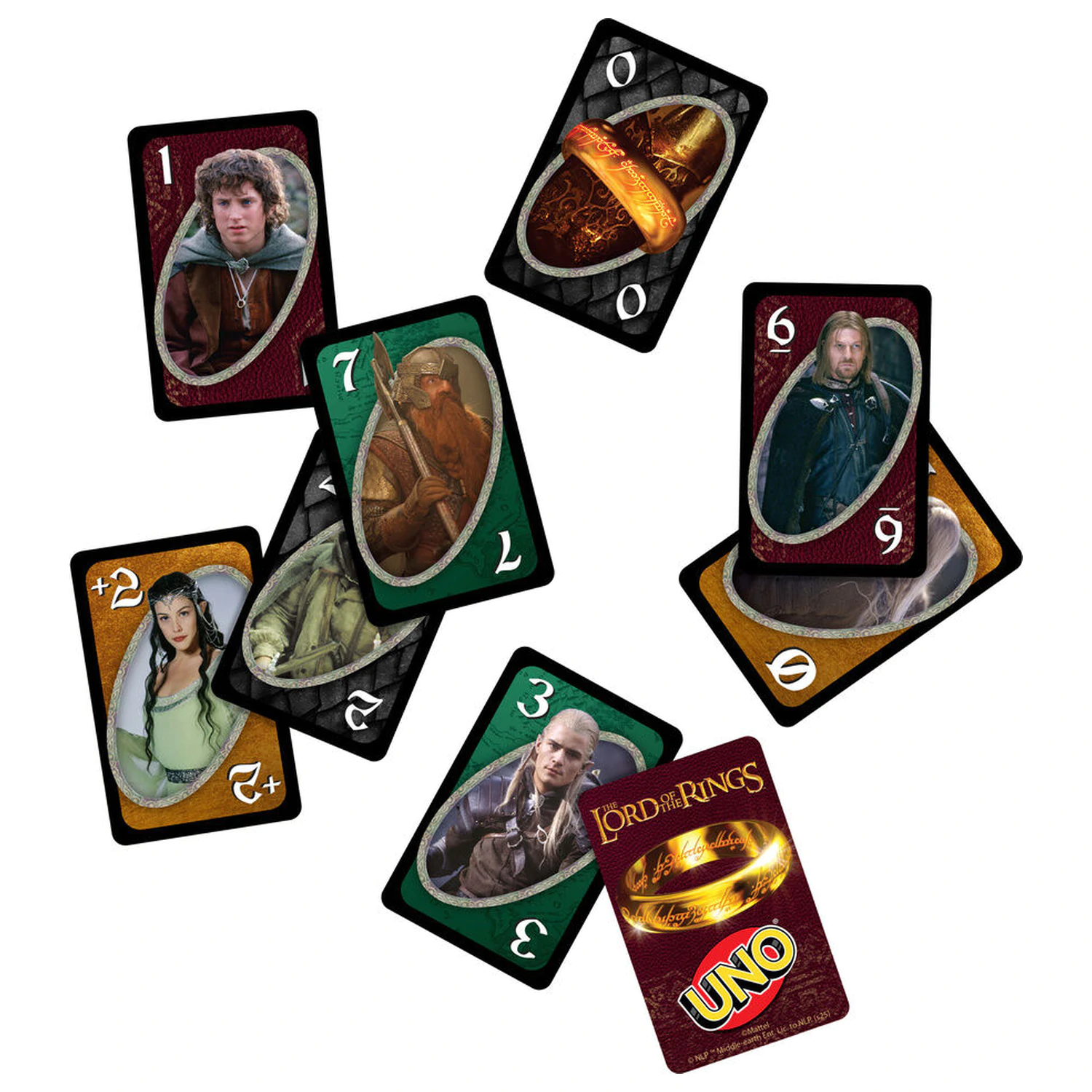 UNO Lord of the Rings gra karciana zdjęcie produktu