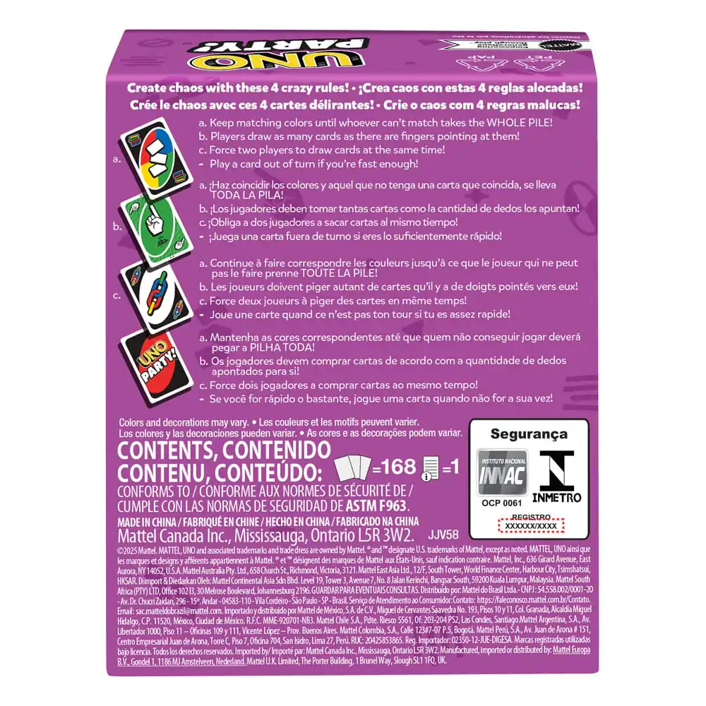 UNO Party! Gra Karciana zdjęcie produktu