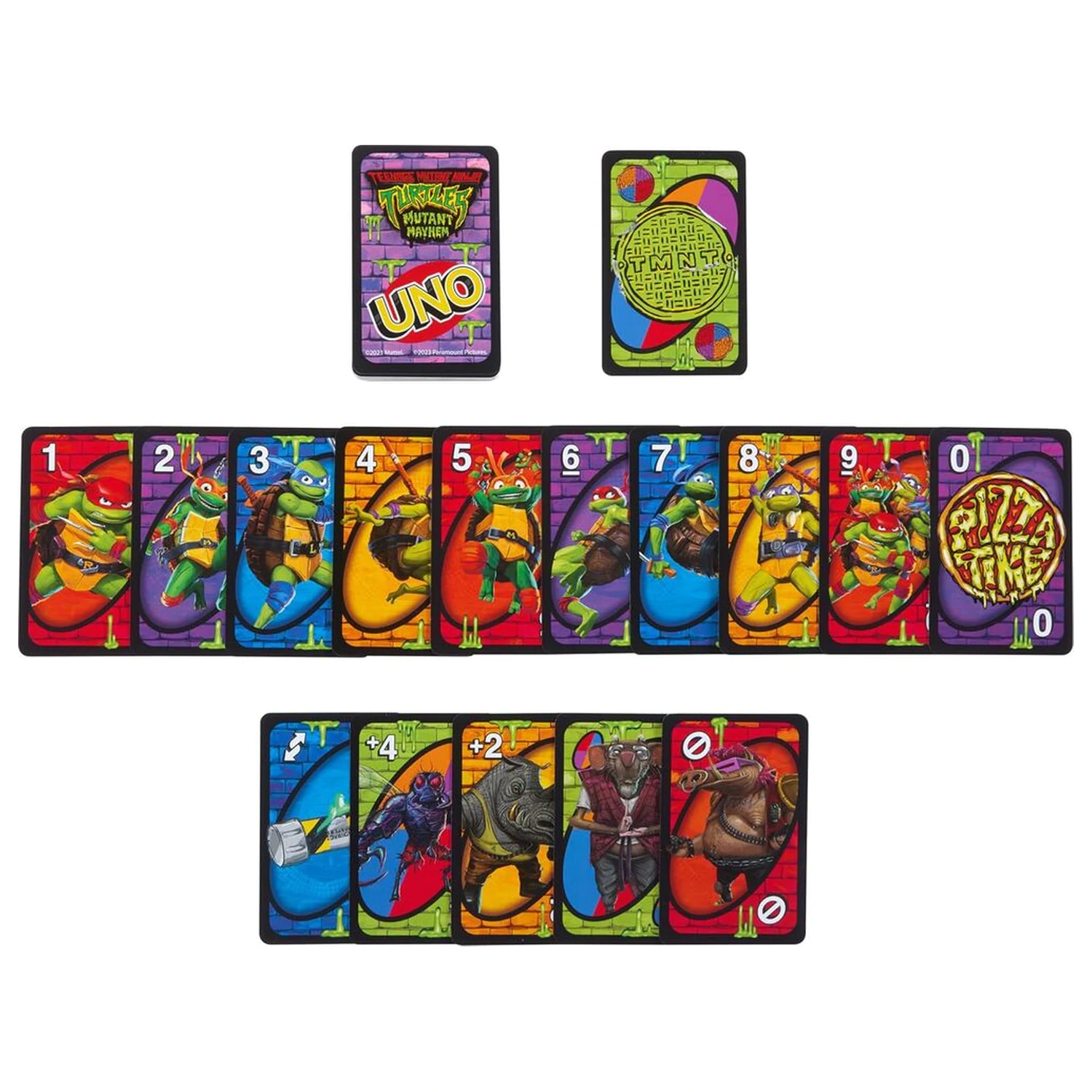 Gra karciana UNO Teenage Mutant Ninja Turtles zdjęcie produktu