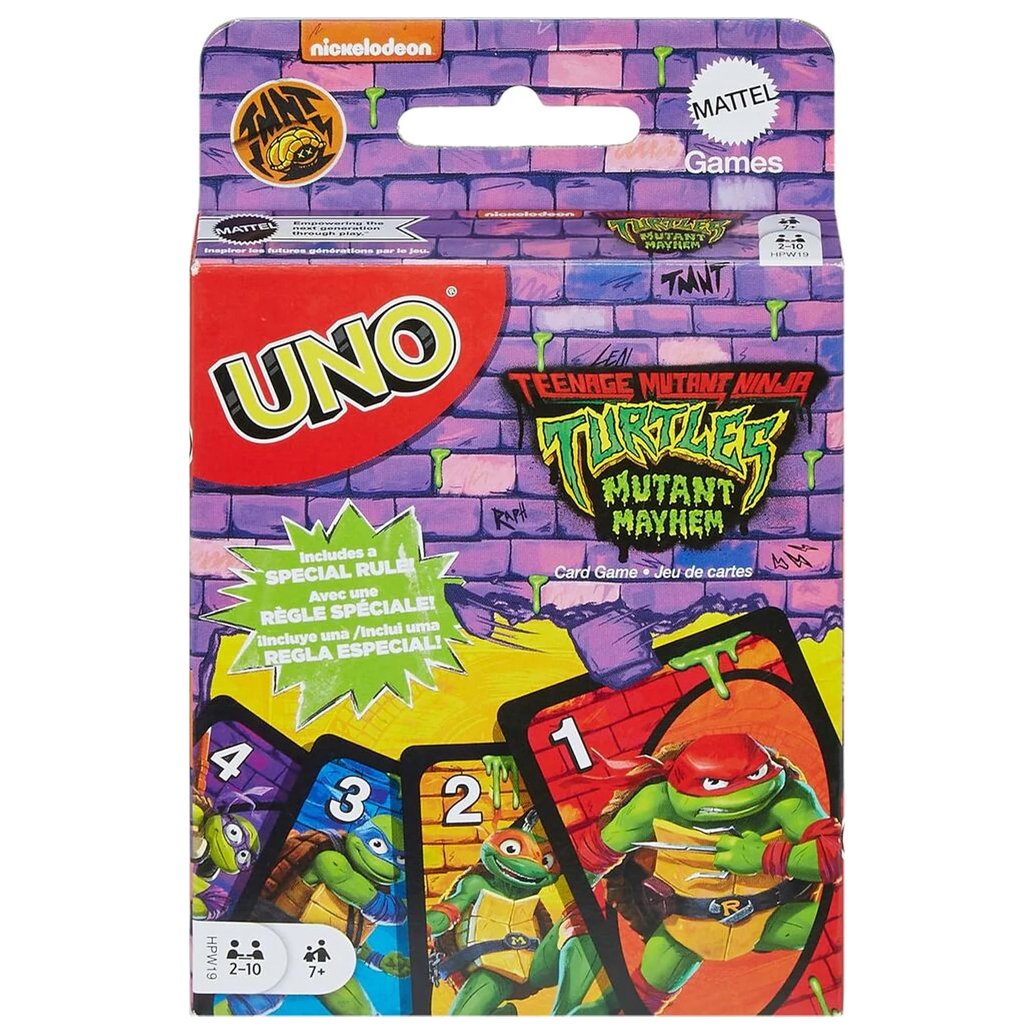 Gra karciana UNO Teenage Mutant Ninja Turtles zdjęcie produktu