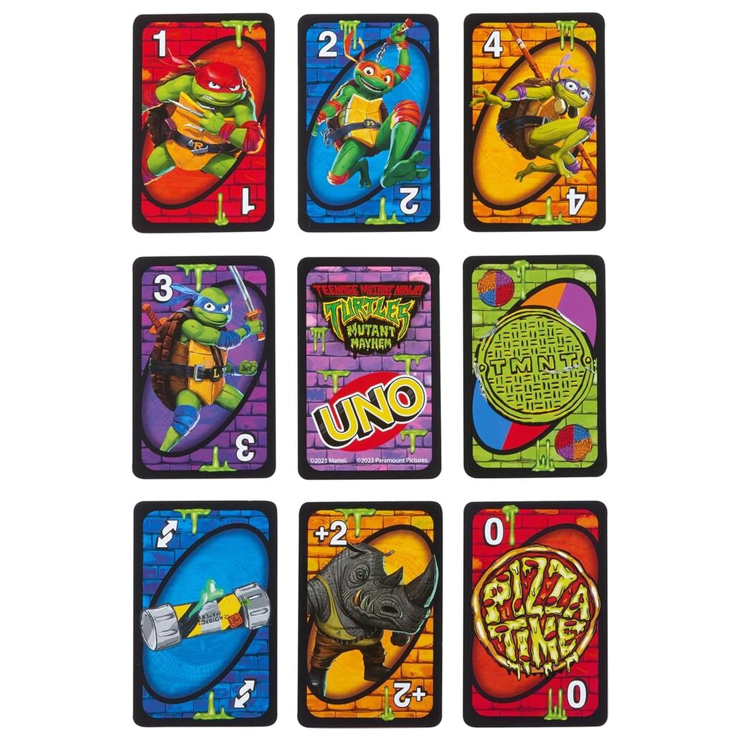 Gra karciana UNO Teenage Mutant Ninja Turtles zdjęcie produktu