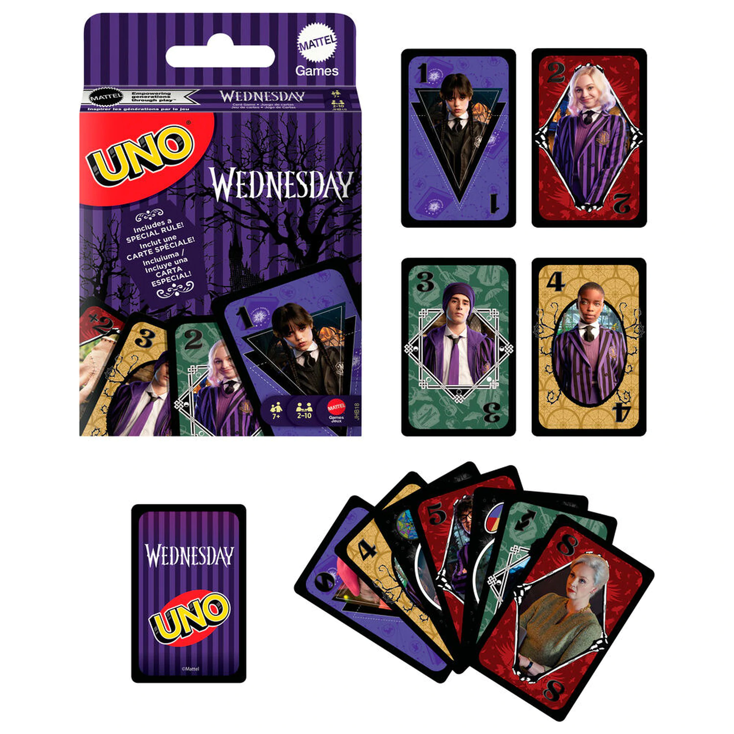 UNO Wednesday gra karciana zdjęcie produktu