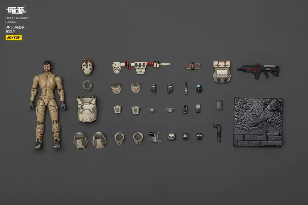 UNSC Dark Source Figurka Akcji Assaulter Samuel 7 cm zdjęcie produktu