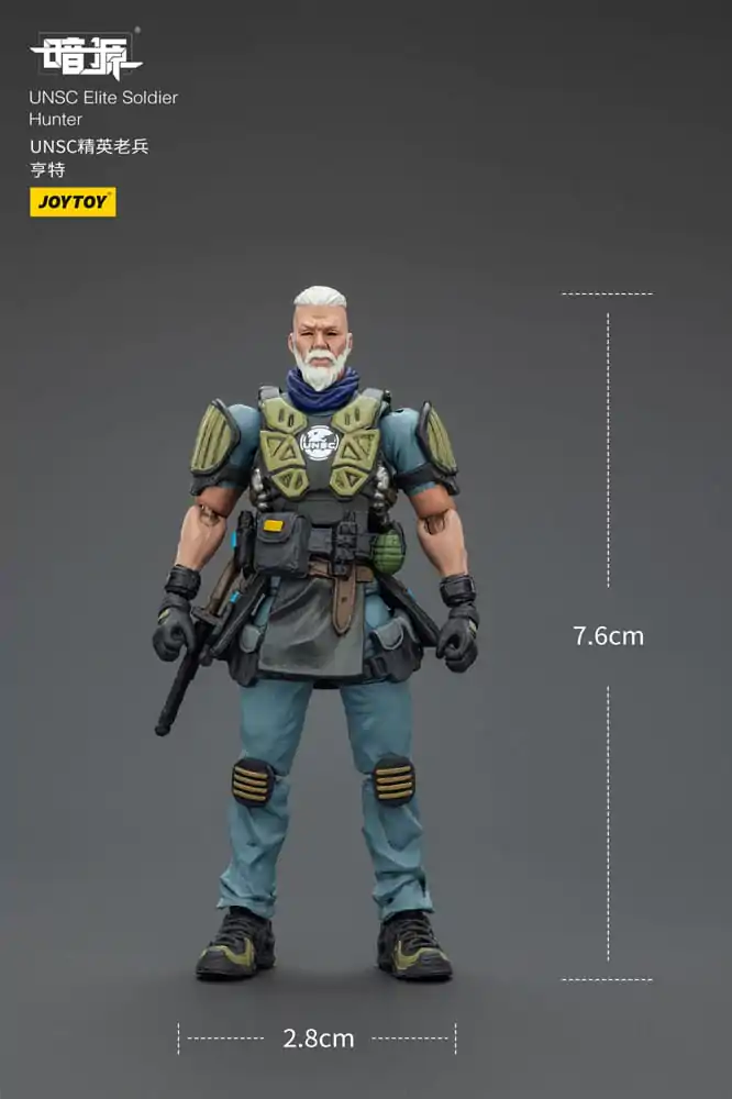 UNSC Dark Source figurka akcji Elite Soldier Hunter 7 cm zdjęcie produktu