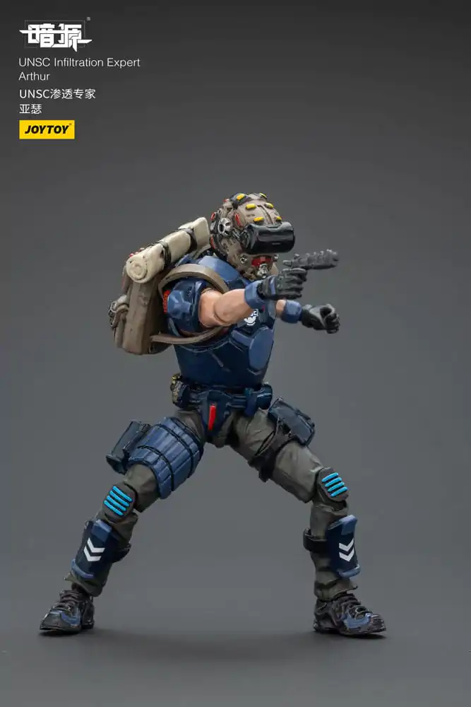 UNSC Dark Source figurka akcji Infiltration Expert Arthur 7 cm zdjęcie produktu