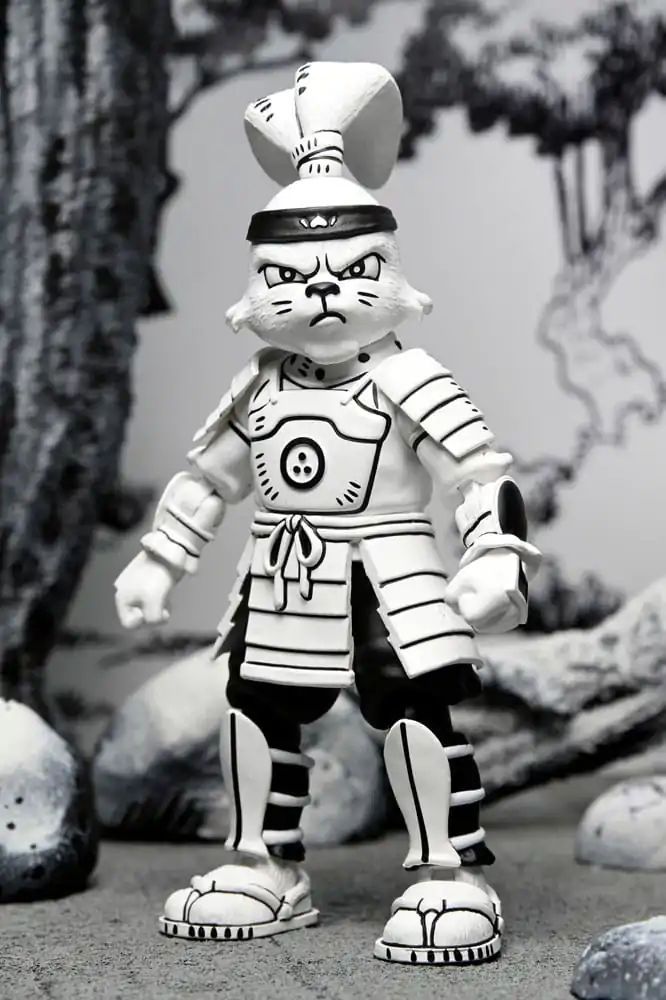 Usagi Yojimbo Figurka Akcji Samurai Usagi Yojimbo Black & White Figure 18 cm zdjęcie produktu