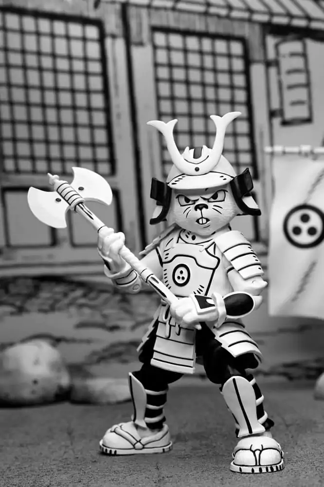 Usagi Yojimbo Figurka Akcji Samurai Usagi Yojimbo Black & White Figure 18 cm zdjęcie produktu