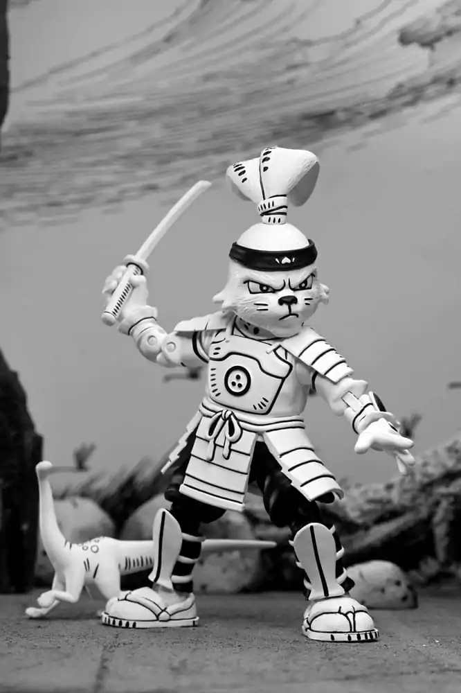 Usagi Yojimbo Figurka Akcji Samurai Usagi Yojimbo Black & White Figure 18 cm zdjęcie produktu