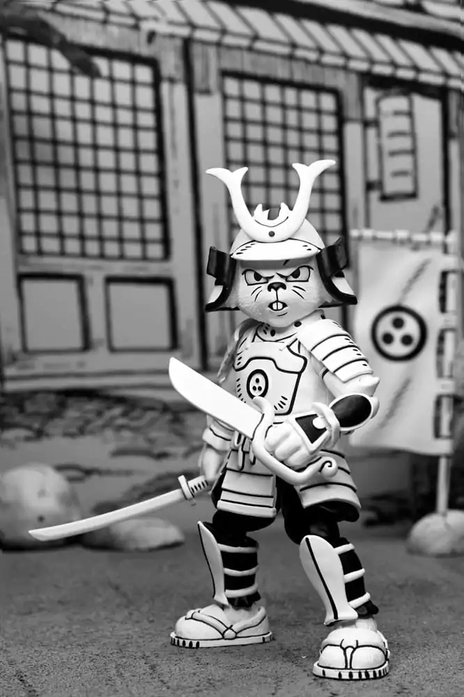 Usagi Yojimbo Figurka Akcji Samurai Usagi Yojimbo Black & White Figure 18 cm zdjęcie produktu