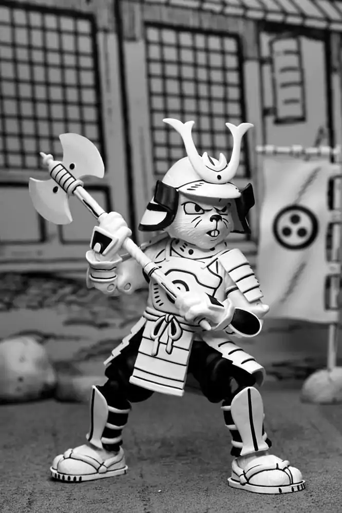 Usagi Yojimbo Figurka Akcji Samurai Usagi Yojimbo Black & White Figure 18 cm zdjęcie produktu