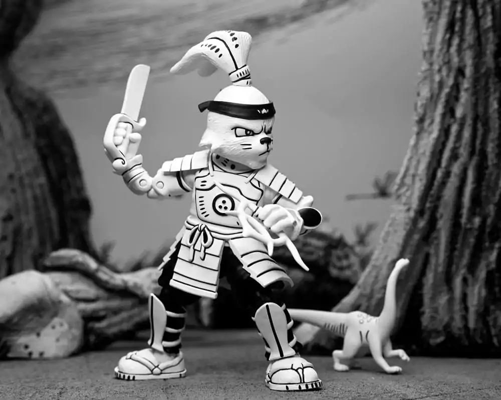 Usagi Yojimbo Figurka Akcji Samurai Usagi Yojimbo Black & White Figure 18 cm zdjęcie produktu