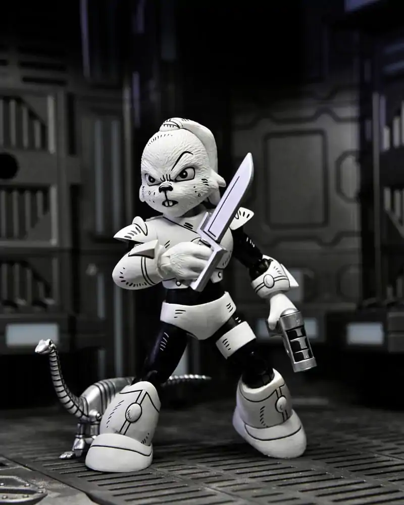 Usagi Yojimbo Figurka Akcji Space Usagi Yojimbo Czarno-Biała Figurka 18 cm zdjęcie produktu