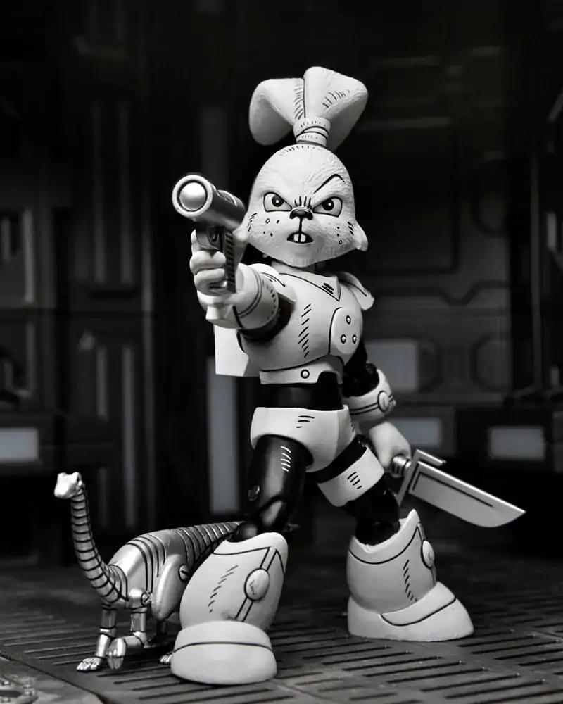 Usagi Yojimbo Figurka Akcji Space Usagi Yojimbo Czarno-Biała Figurka 18 cm zdjęcie produktu