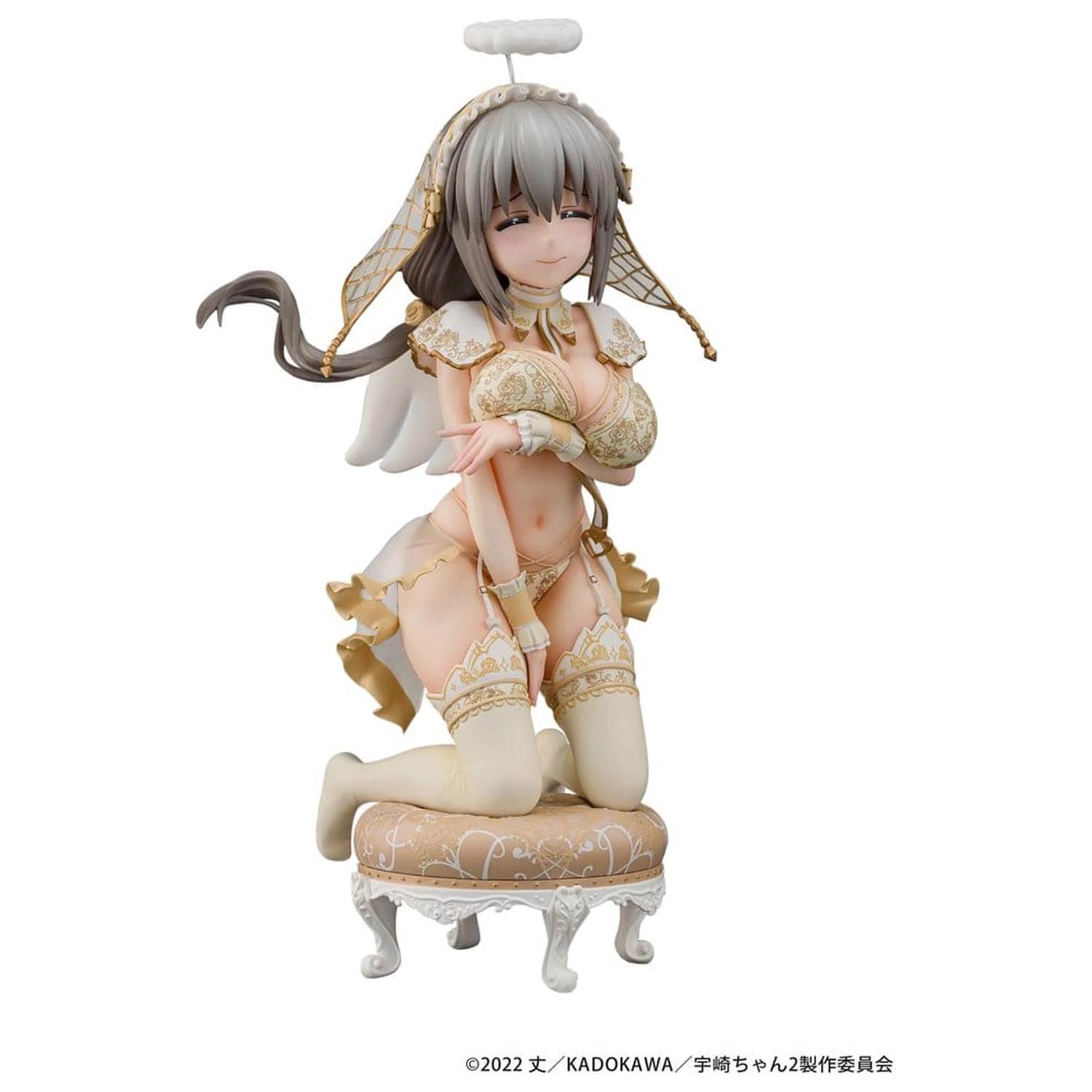 Uzaki-chan Wants to Hang Out! Statuetka PCW 1/7 Tsuki Uzaki Angel Ver. 19 cm zdjęcie produktu