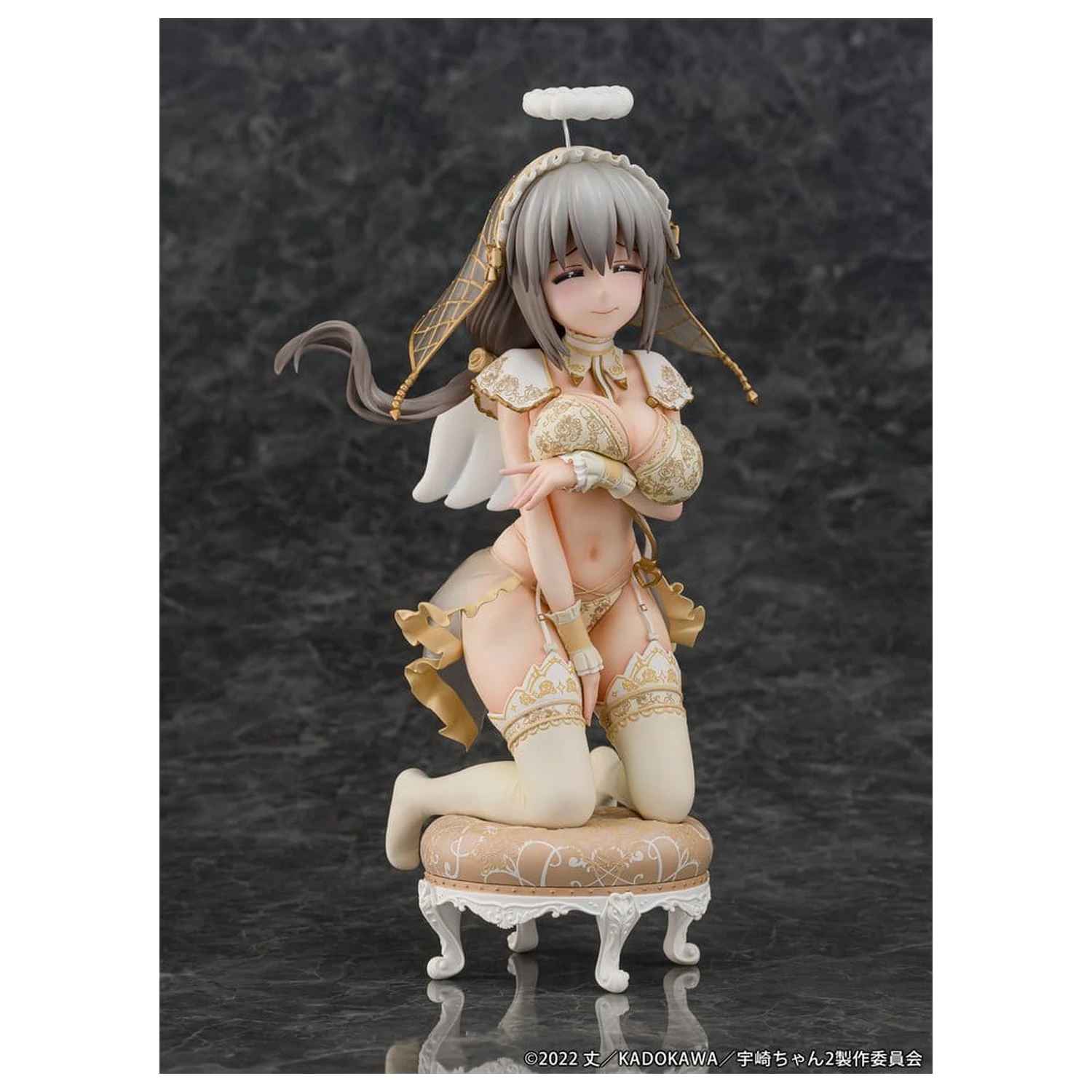 Uzaki-chan Wants to Hang Out! Statuetka PCW 1/7 Tsuki Uzaki Angel Ver. 19 cm zdjęcie produktu