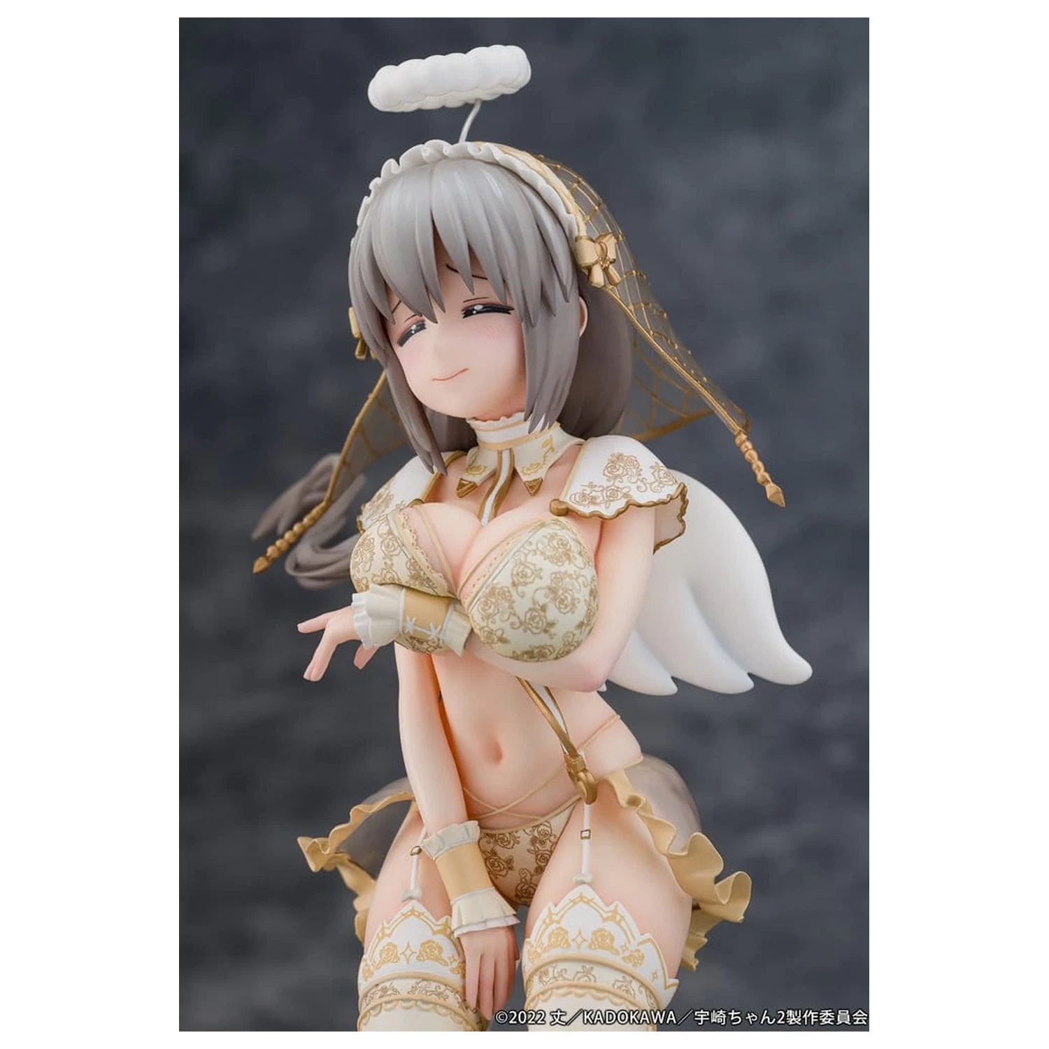 Uzaki-chan Wants to Hang Out! Statuetka PCW 1/7 Tsuki Uzaki Angel Ver. 19 cm zdjęcie produktu