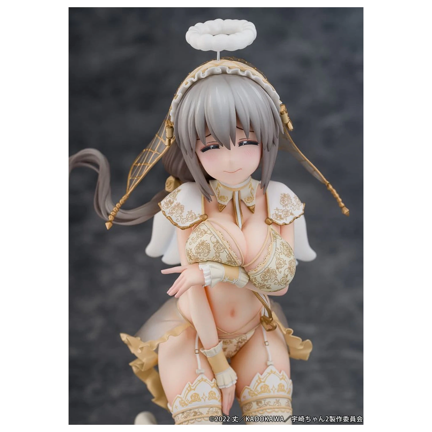Uzaki-chan Wants to Hang Out! Statuetka PCW 1/7 Tsuki Uzaki Angel Ver. 19 cm zdjęcie produktu