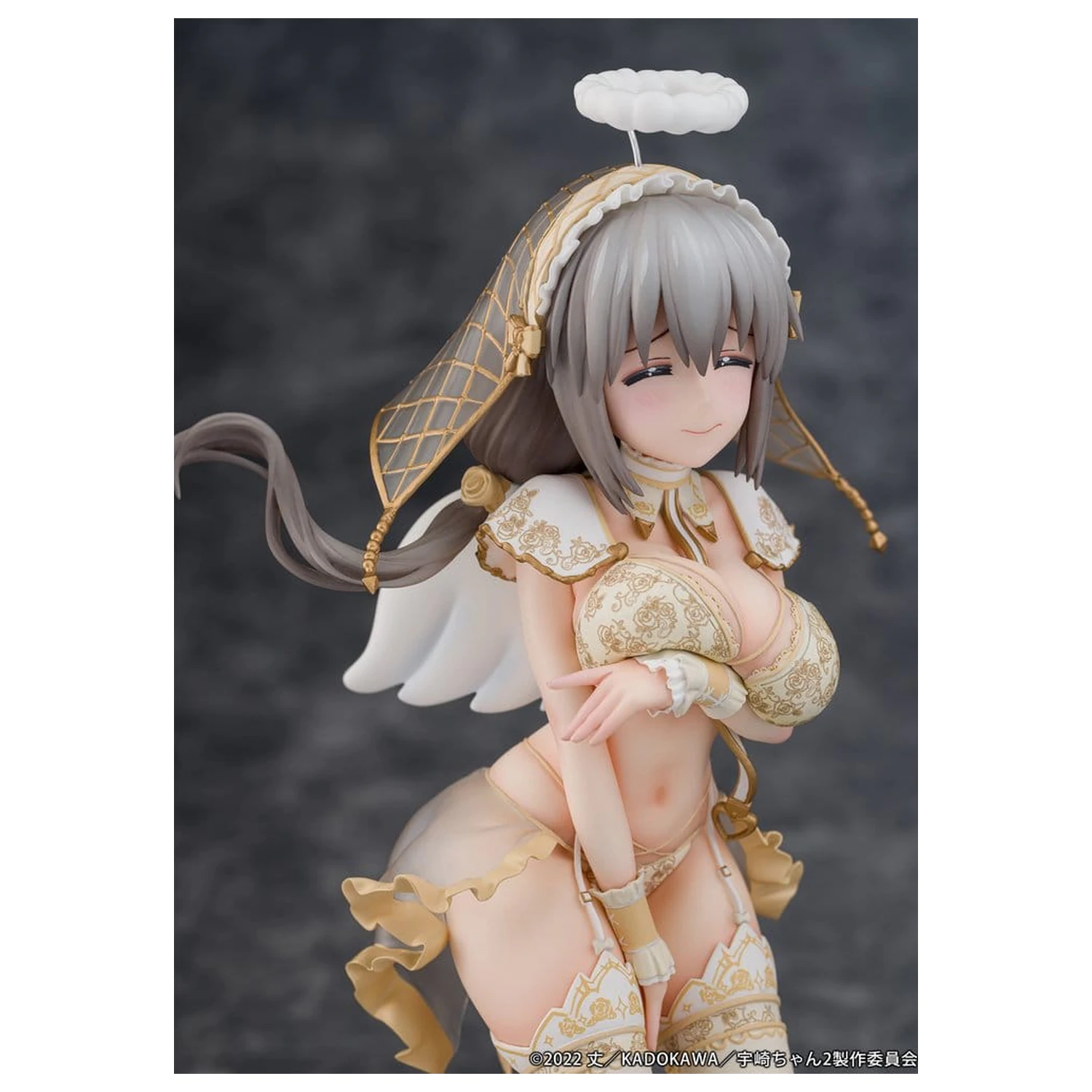 Uzaki-chan Wants to Hang Out! Statuetka PCW 1/7 Tsuki Uzaki Angel Ver. 19 cm zdjęcie produktu