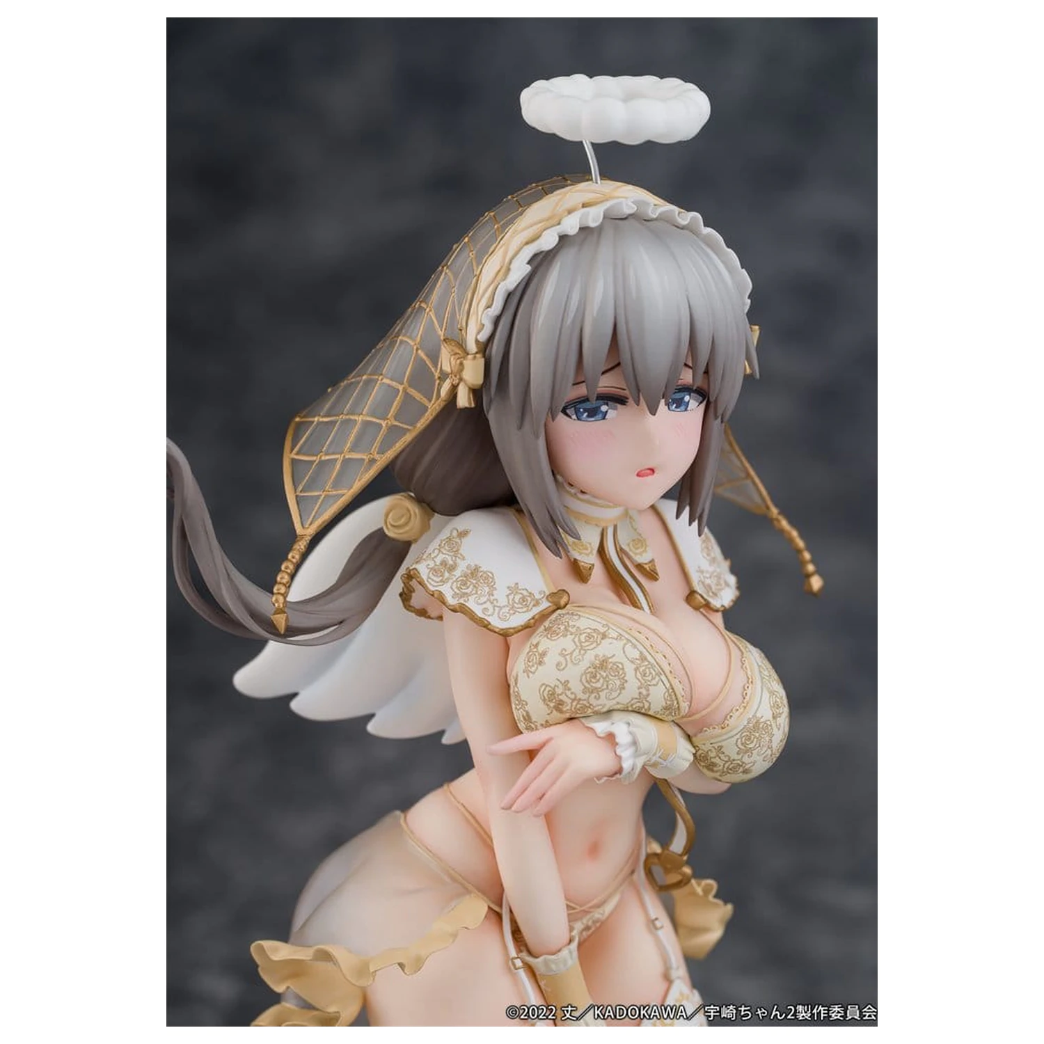 Uzaki-chan Wants to Hang Out! Statuetka PCW 1/7 Tsuki Uzaki Angel Ver. 19 cm zdjęcie produktu