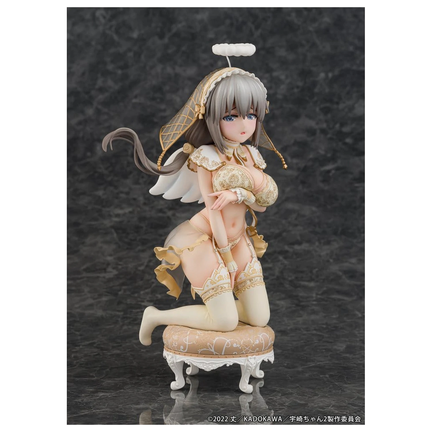 Uzaki-chan Wants to Hang Out! Statuetka PCW 1/7 Tsuki Uzaki Angel Ver. 19 cm zdjęcie produktu