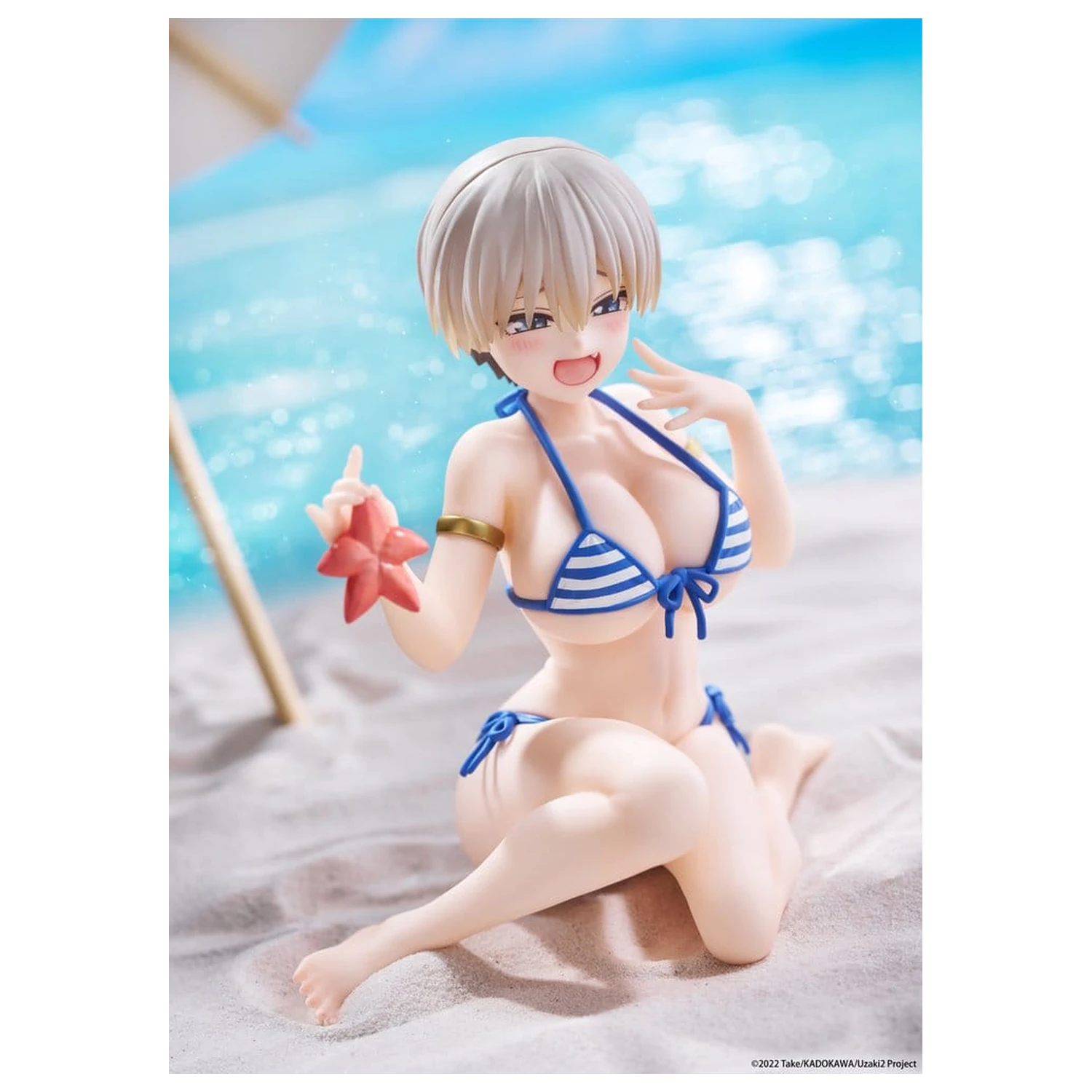 Uzaki-chan Wants to Hang Out! Desktop Cute PVC figurka Hana Uzaki (Swim wear Ver.) 13 cm zdjęcie produktu