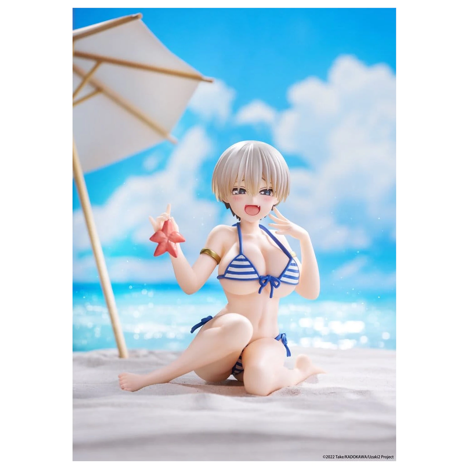 Uzaki-chan Wants to Hang Out! Desktop Cute PVC figurka Hana Uzaki (Swim wear Ver.) 13 cm zdjęcie produktu