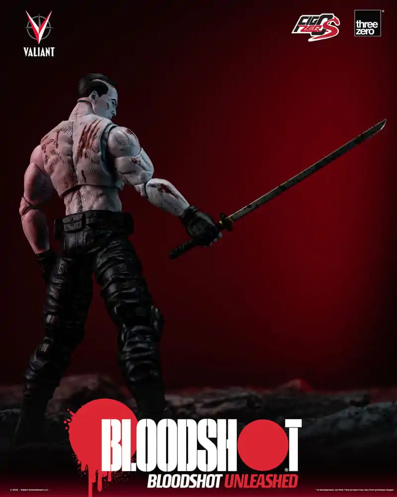 Valiant Comics FigZero S Figurka Akcji 1/12 Bloodshot Unleashed 15 cm zdjęcie produktu