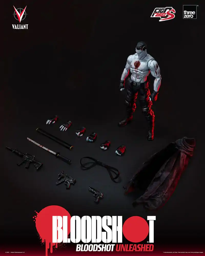 Valiant Comics FigZero S Figurka Akcji 1/12 Bloodshot Unleashed 15 cm zdjęcie produktu