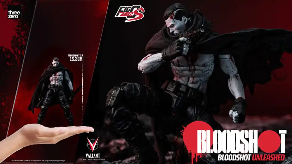 Valiant Comics FigZero S Figurka Akcji 1/12 Bloodshot Unleashed 15 cm zdjęcie produktu