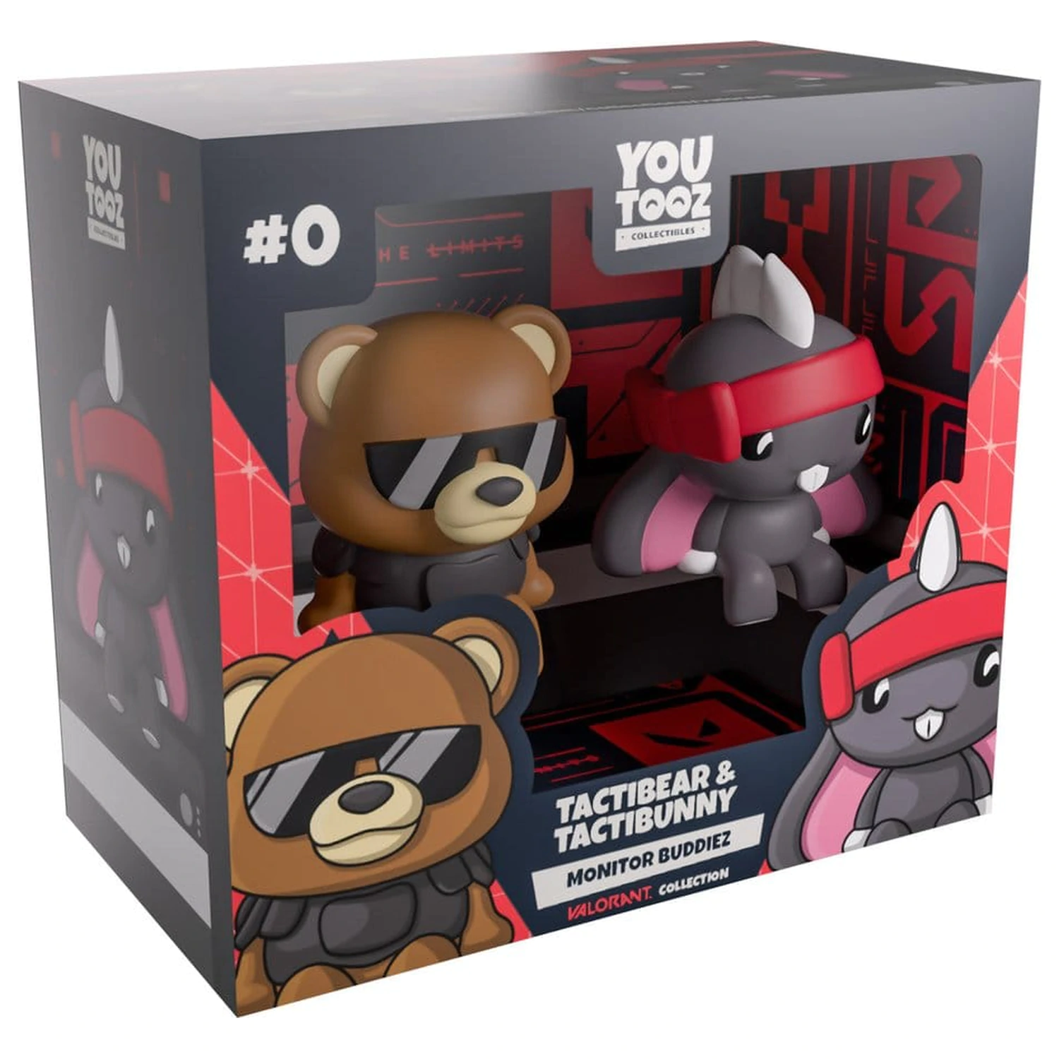 Valorant Figurki winylowe TactiBear i TactiBunny 6 cm zdjęcie produktu