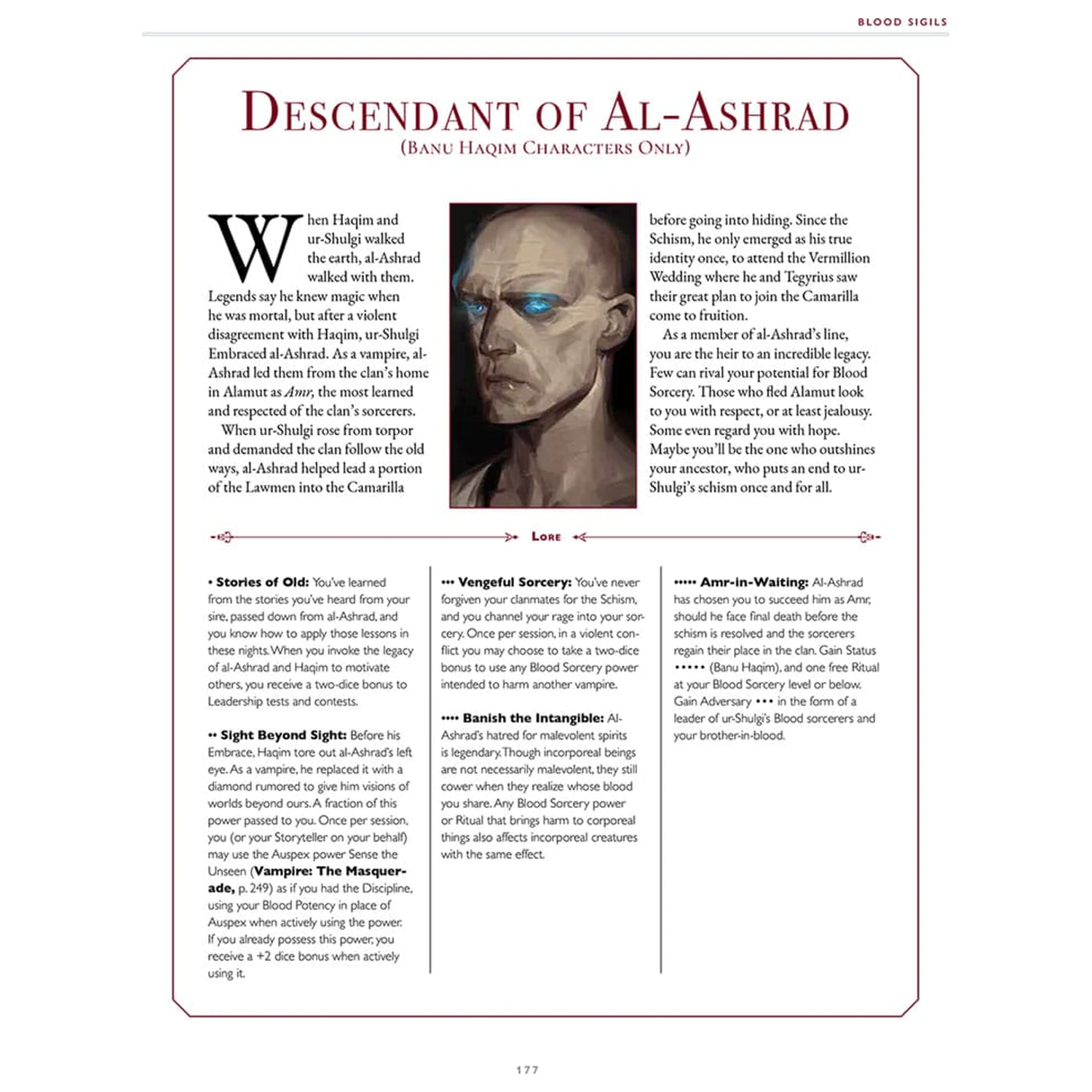 Vampire: The Masquerade 5th Edition RPG book Blood Sigils Sourcebook *Angielska Wersja* zdjęcie produktu