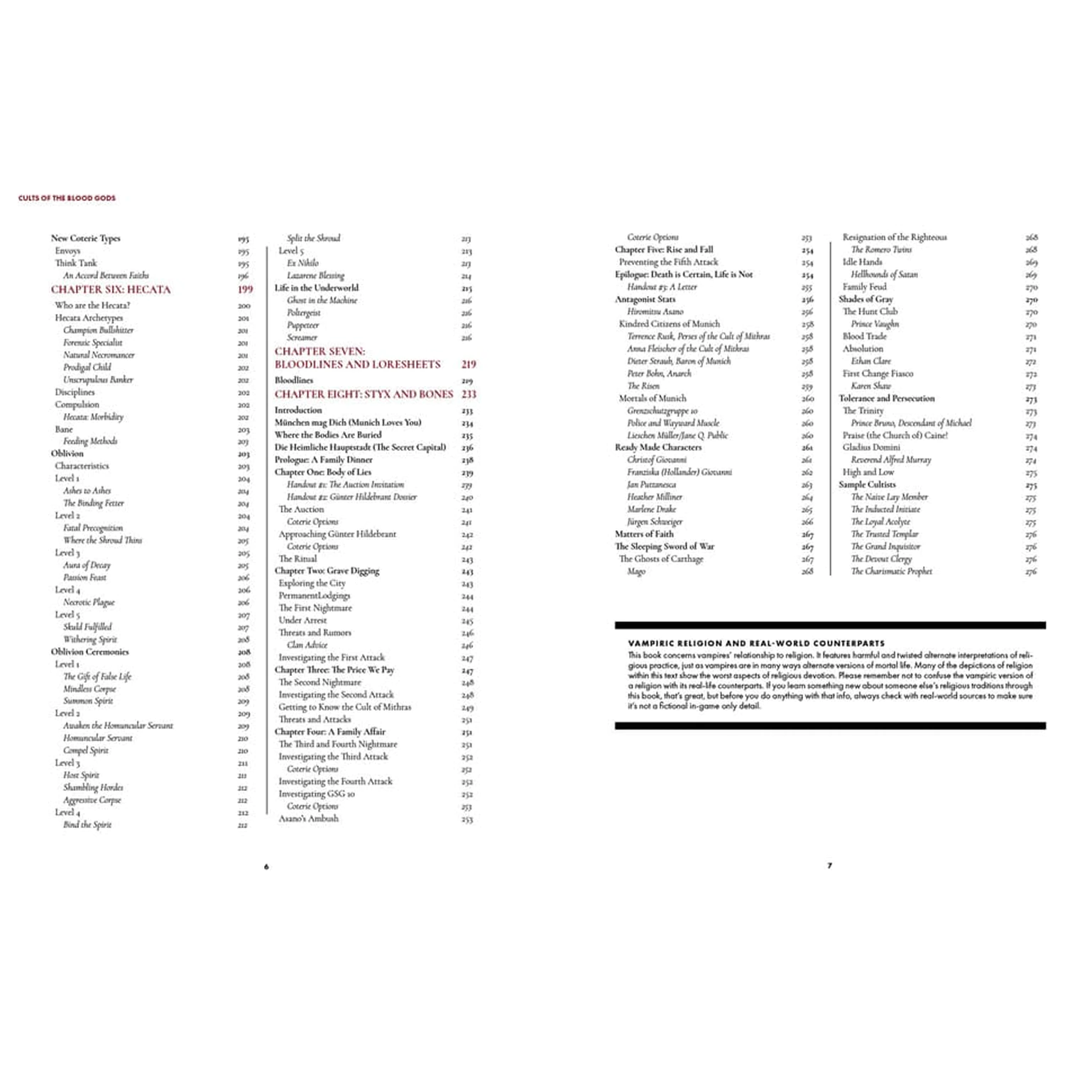 Vampire: The Masquerade 5th Edition RPG książka Cults of the Blood Gods Sourcebook *wersja angielska* zdjęcie produktu