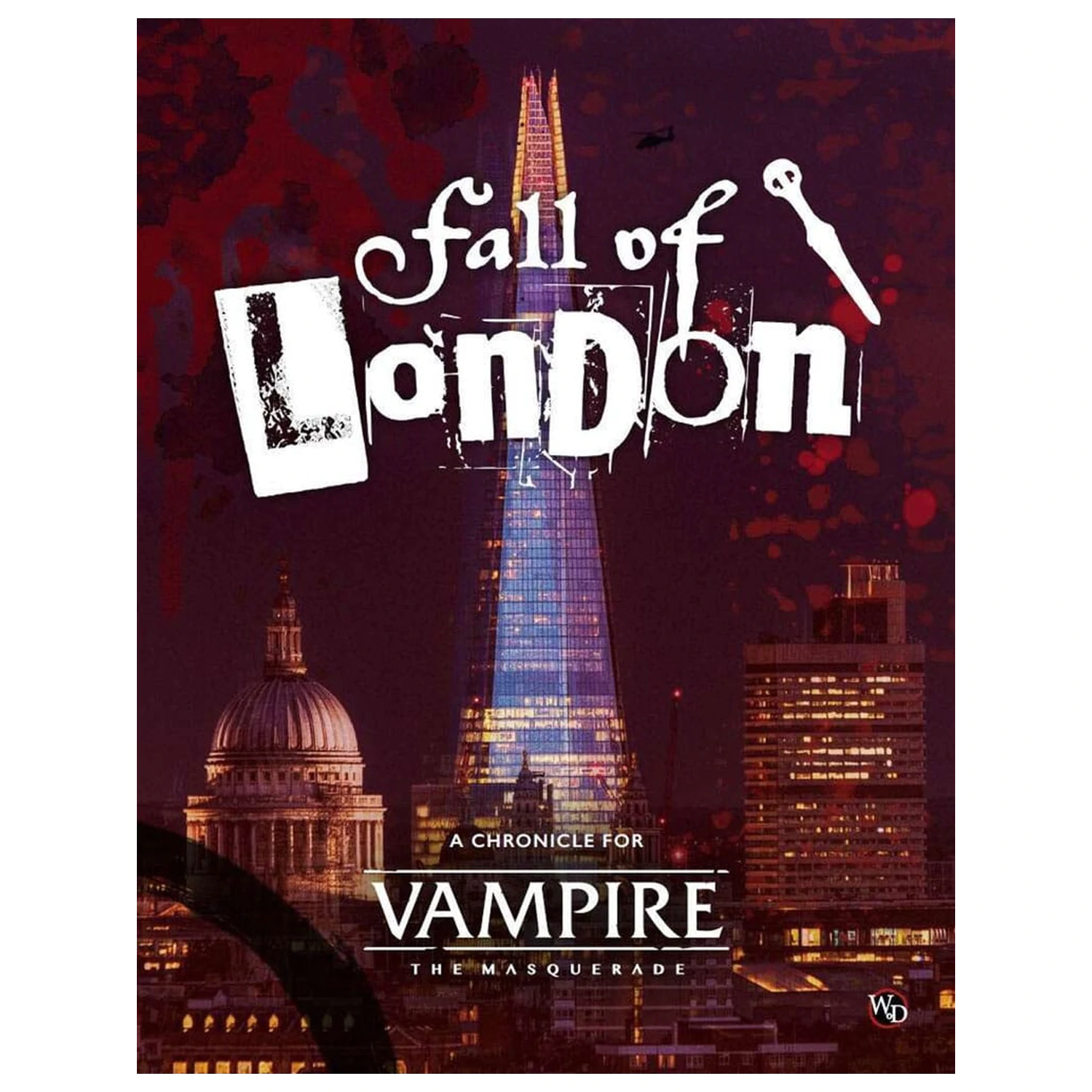Vampire: The Masquerade Edycja 5. RPG książka Kronika Upadek Londynu *Wersja angielska* zdjęcie produktu