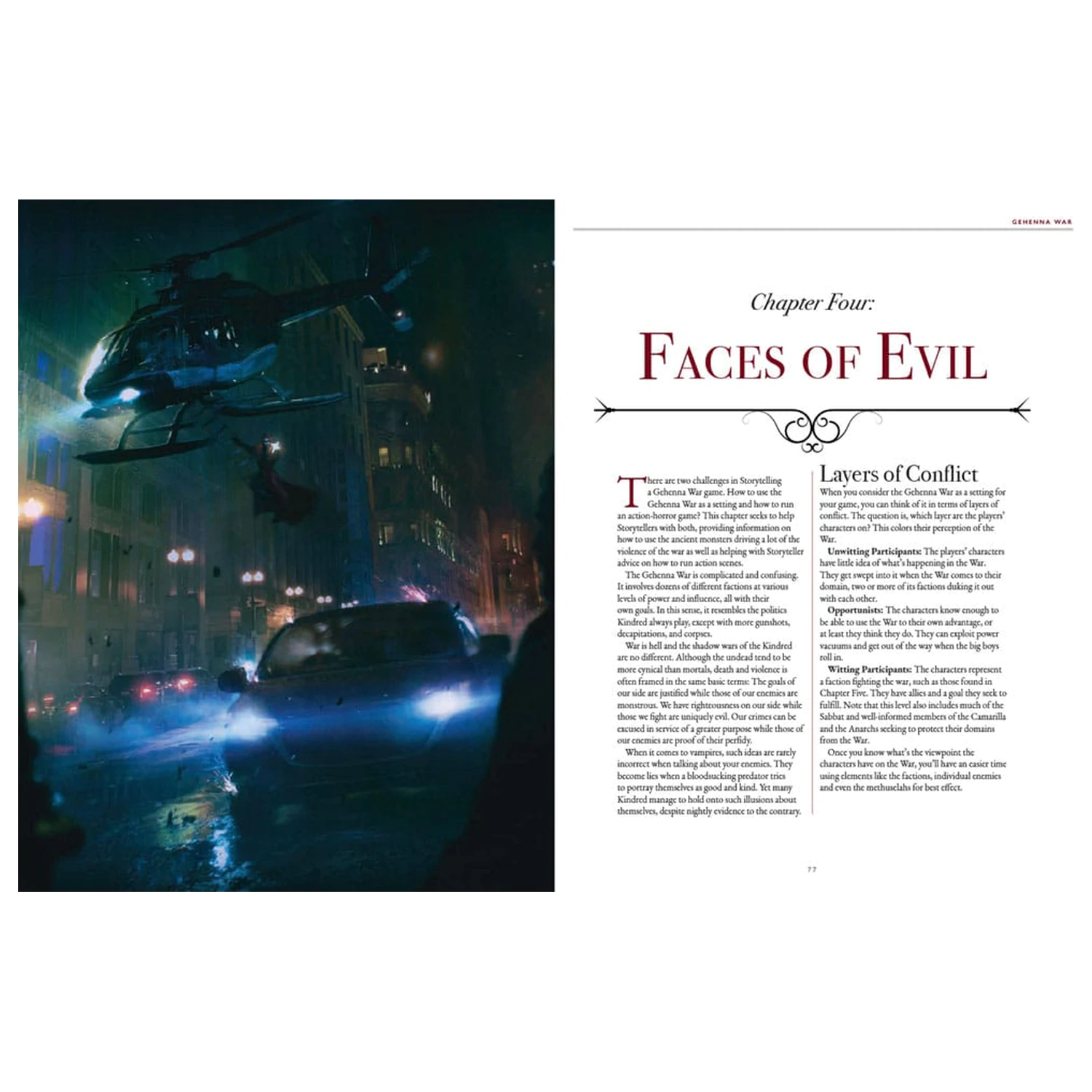 Vampire: The Masquerade 5th Edition RPG książka Gehenna War Sourcebook *Wersja Angielska* zdjęcie produktu