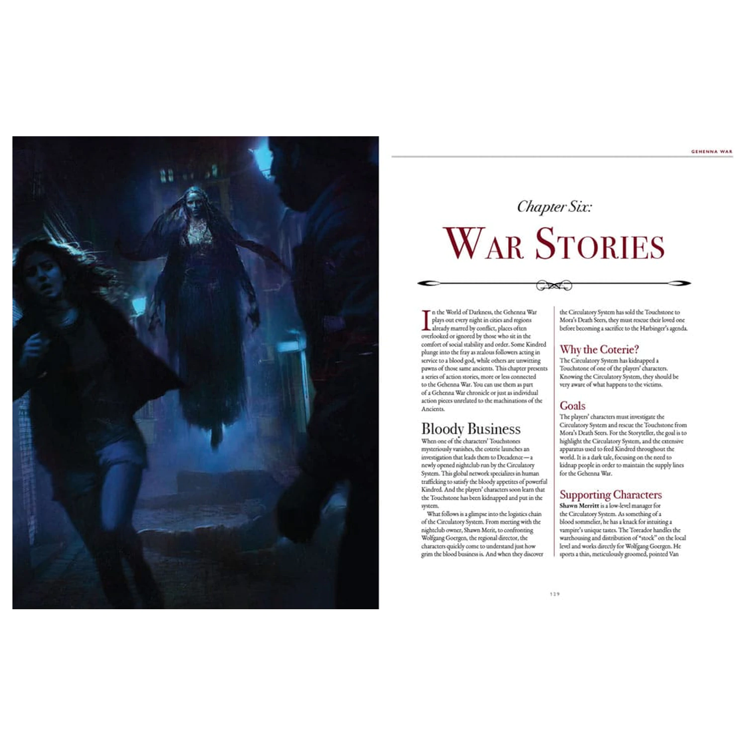 Vampire: The Masquerade 5th Edition RPG książka Gehenna War Sourcebook *Wersja Angielska* zdjęcie produktu