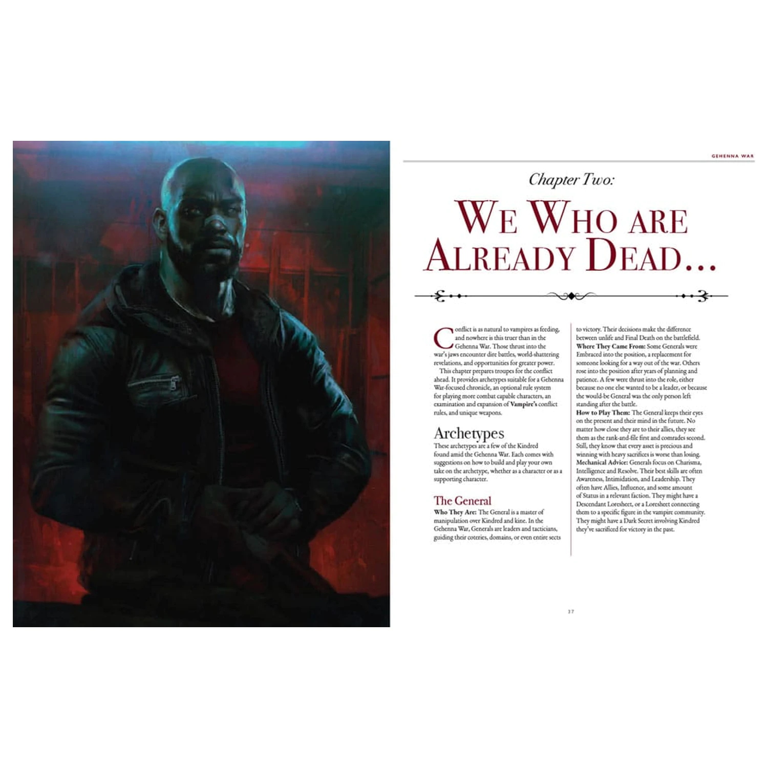 Vampire: The Masquerade 5th Edition RPG książka Gehenna War Sourcebook *Wersja Angielska* zdjęcie produktu