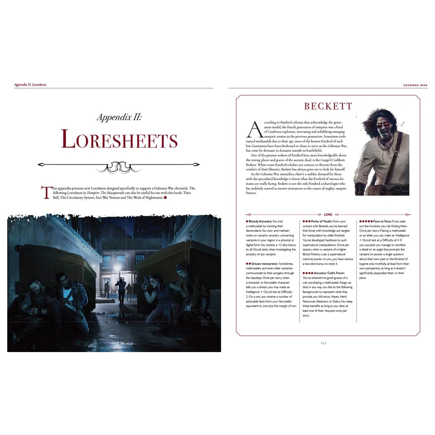 Vampire: The Masquerade 5th Edition RPG książka Gehenna War Sourcebook *Wersja Angielska* zdjęcie produktu