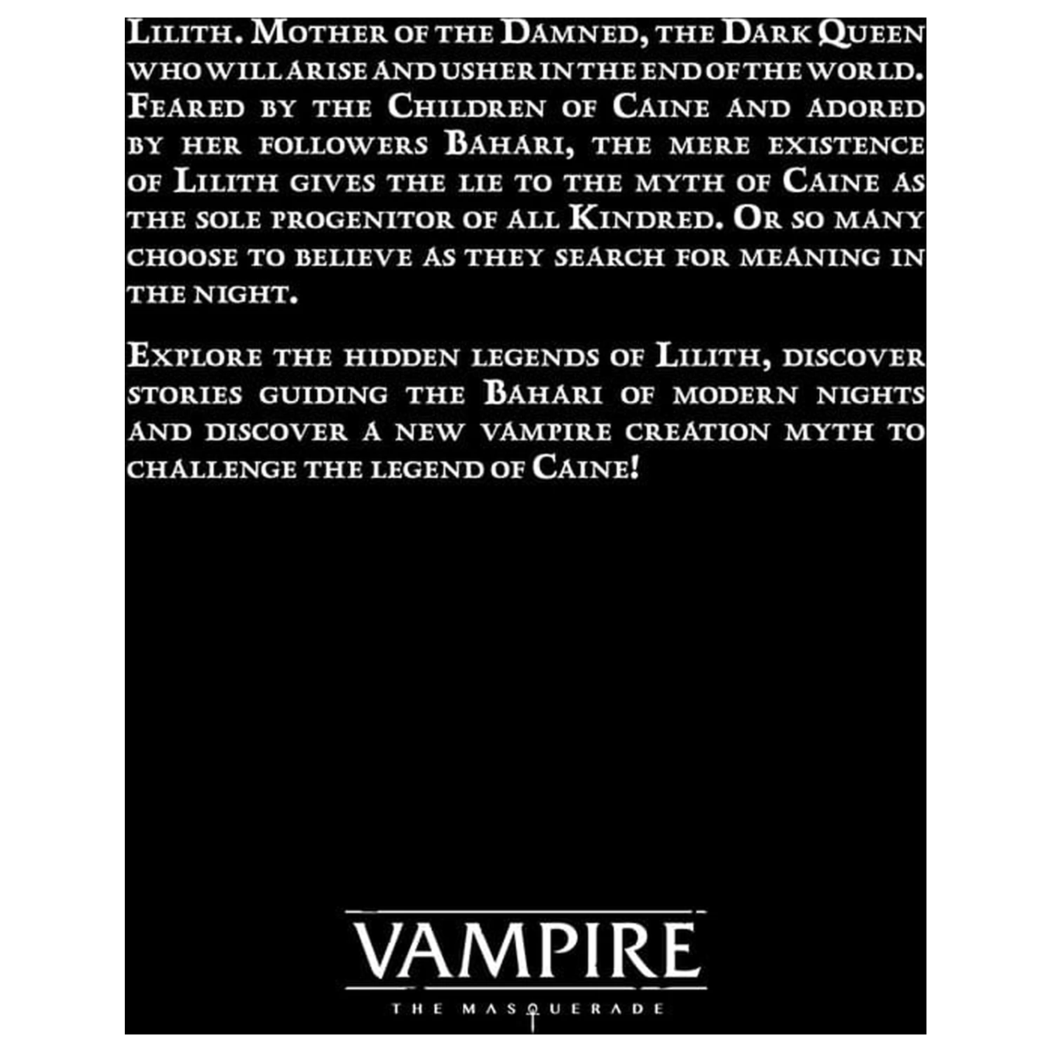 Vampire: The Masquerade 5th Edition RPG book Revelations of the Dark Mother Accessory *Wersja angielska* zdjęcie produktu