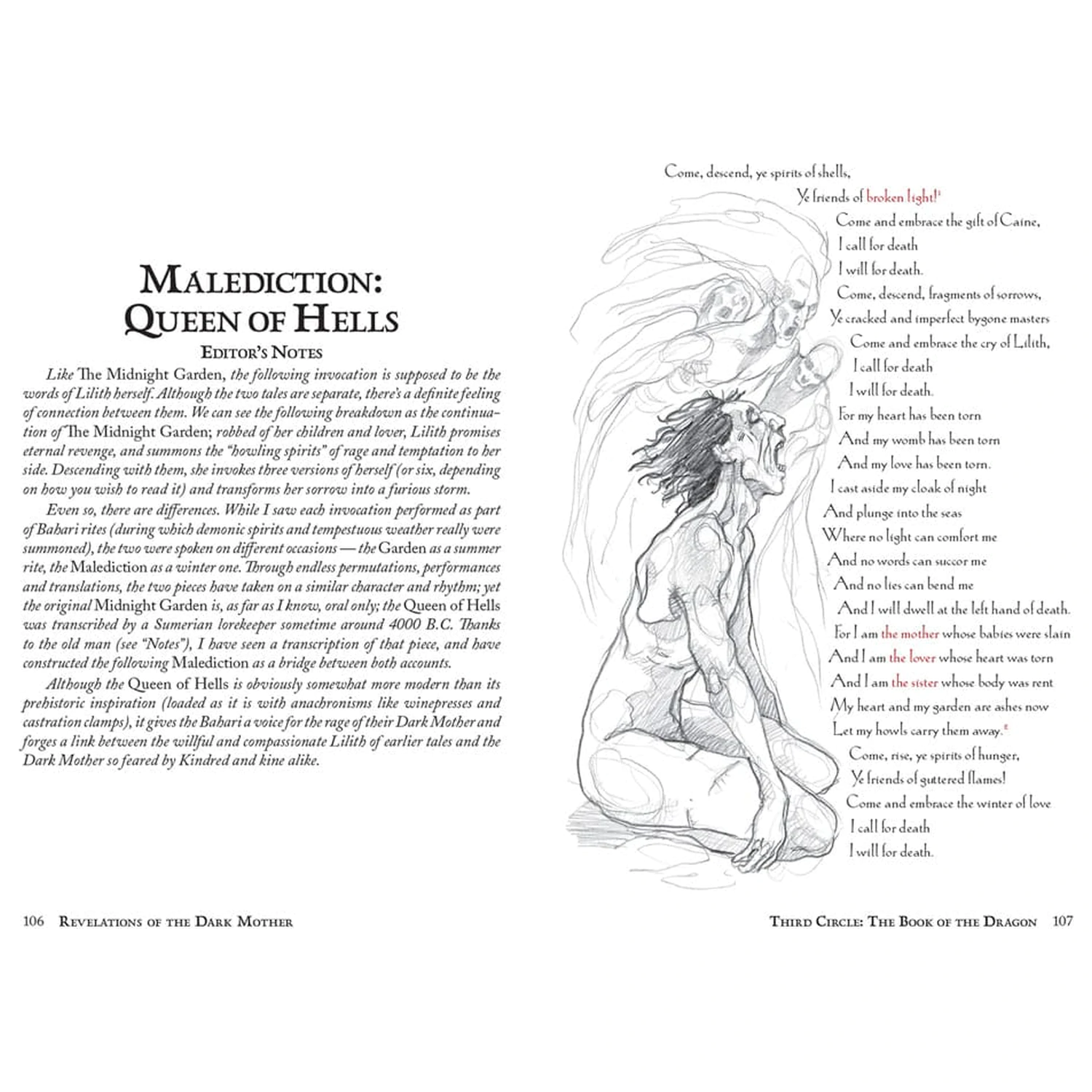 Vampire: The Masquerade 5th Edition RPG book Revelations of the Dark Mother Accessory *Wersja angielska* zdjęcie produktu