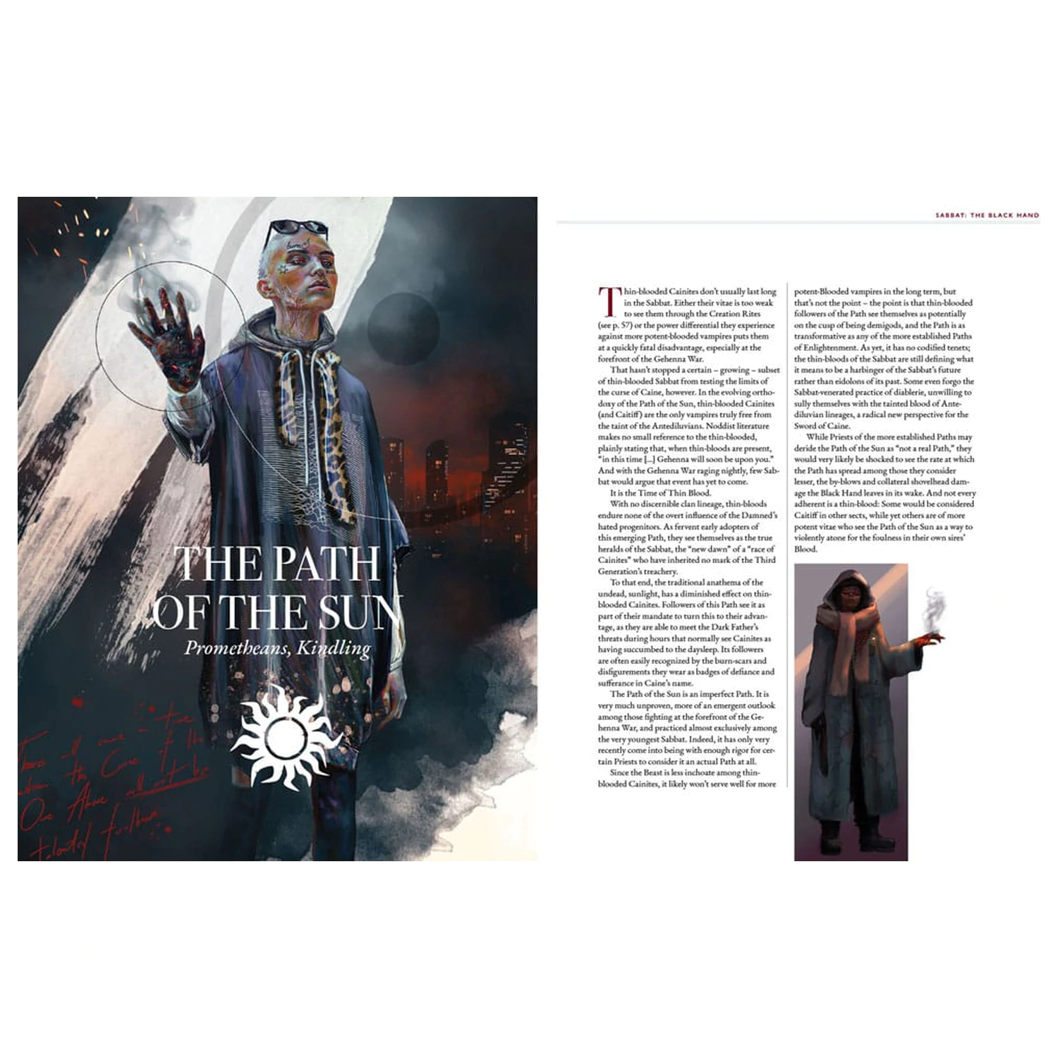 Vampire: The Masquerade 5th Edition RPG książka Sabbat: The Black Hand Sourcebook *Angielska Wersja* zdjęcie produktu