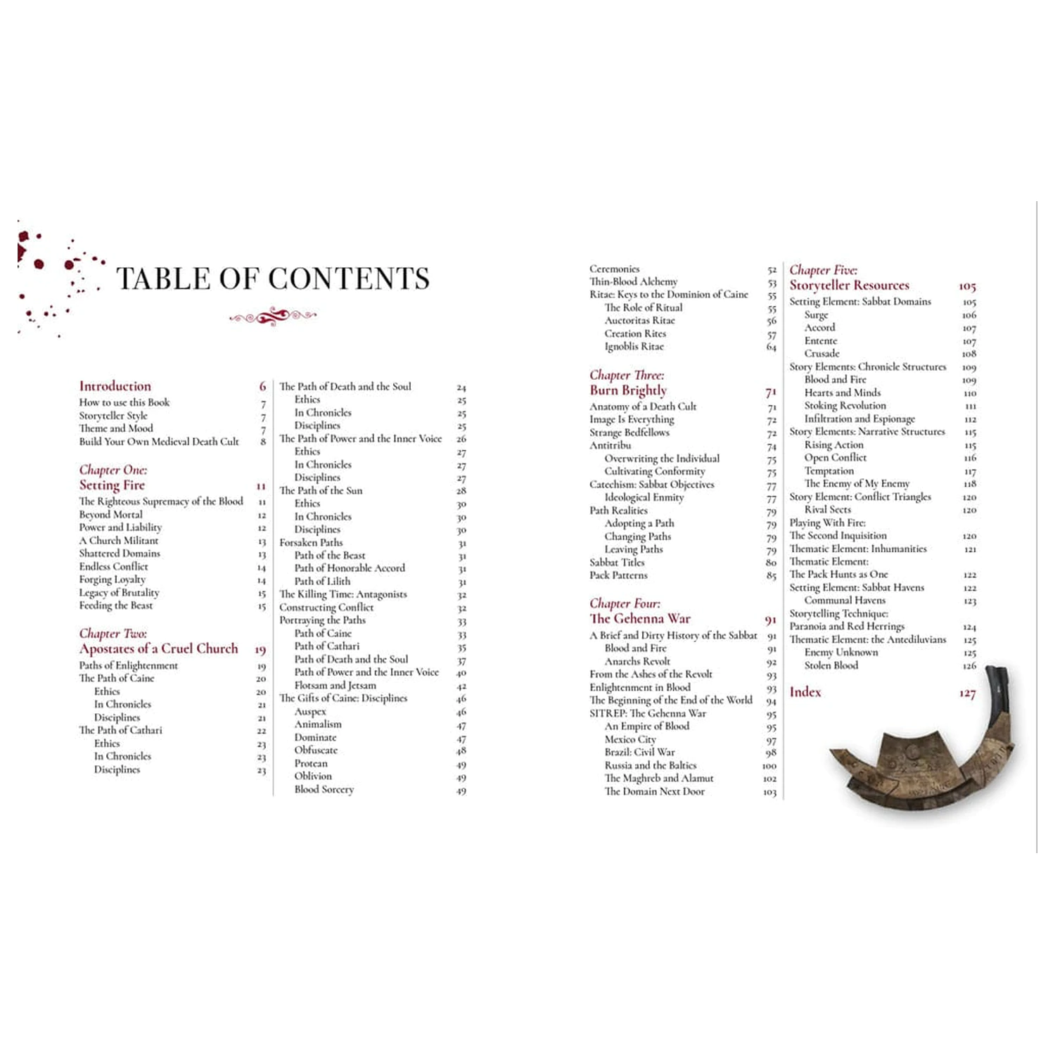 Vampire: The Masquerade 5th Edition RPG książka Sabbat: The Black Hand Sourcebook *Angielska Wersja* zdjęcie produktu