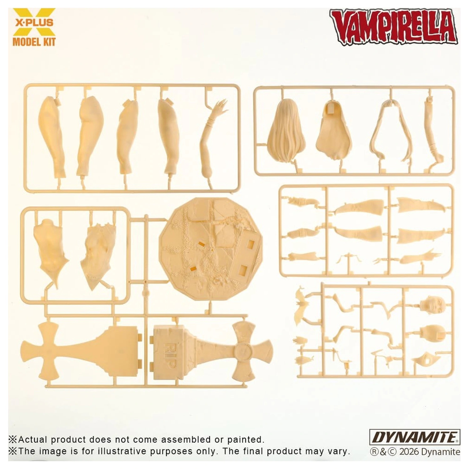 Model plastikowy do sklejania Vampirella 1/8 Vampirella 22 cm (Reprodukcja) zdjęcie produktu