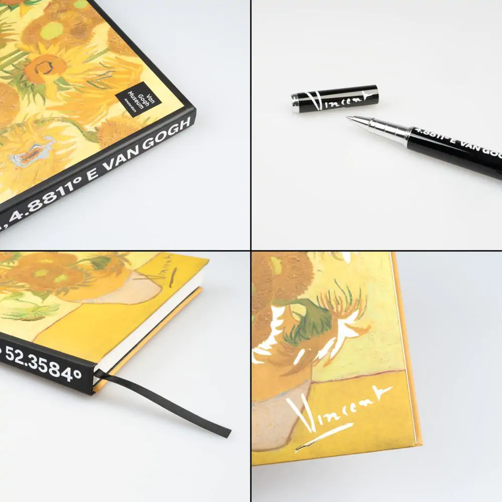 Van Gogh Museum A5 premium notebook + zestaw długopisów zdjęcie produktu