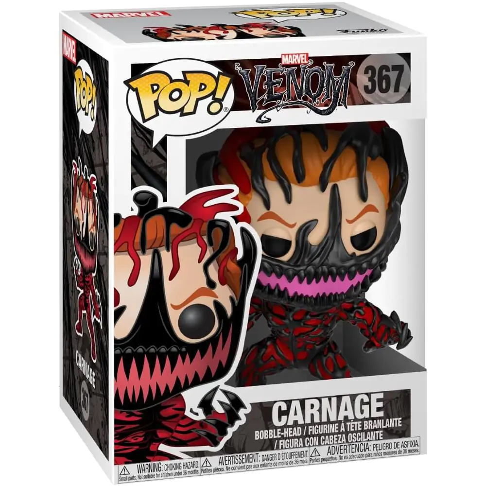 Venom POP! Marvel Vinyl Bobble-Head Carnage 9 cm zdjęcie produktu