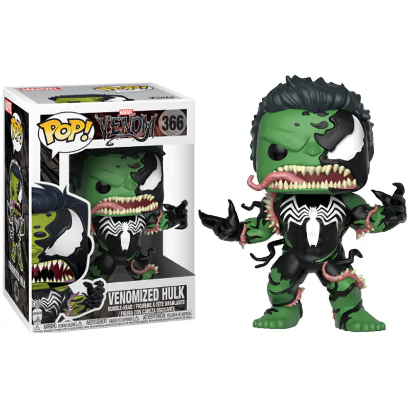 Venom POP! Marvel Vinyl Bobble-Head Venomized Hulk 9 cm zdjęcie produktu